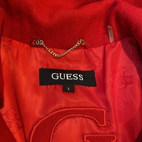 GEUSS red coat size large - Picture 3 of 9